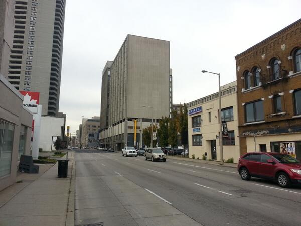 Sparse traffic on Main Street (RTH file photo)