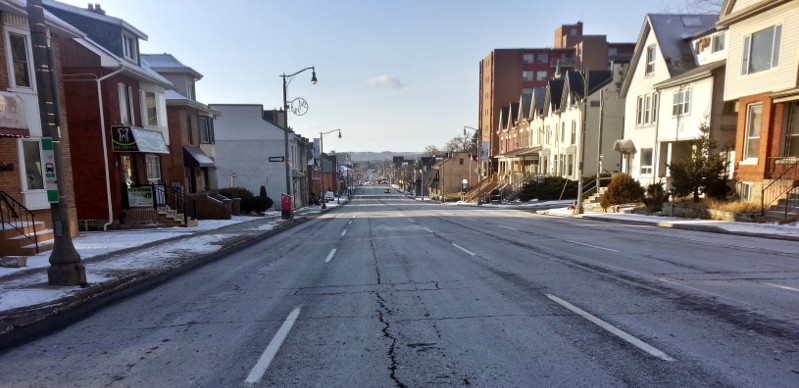 Main Street West: the calm before the storm (RTH file photo)