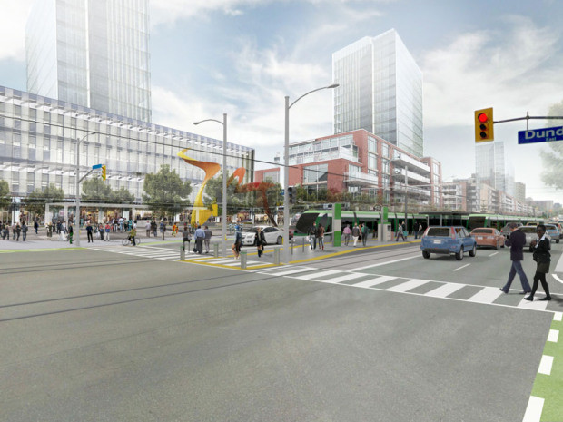 Rendering of Hurontario-Main LRT