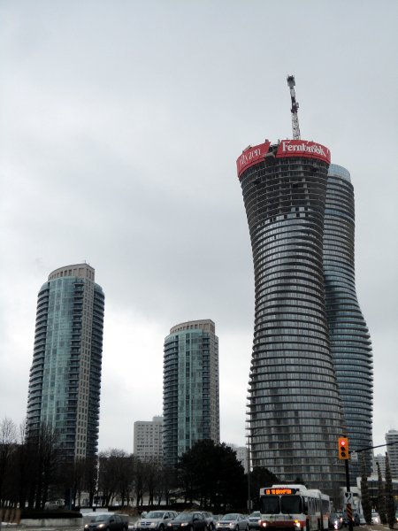 Absolute Towers in Mississauga during construction (RTH file photo)