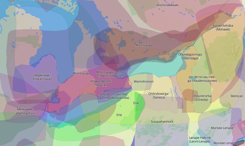 Map of Indigenous territories in southwest Ontario (Image Credit: Native-Lanc.ca)