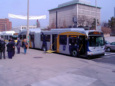 New HSR Articulated Hybrid Bus