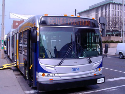 New HSR Articulated Hybrid Bus