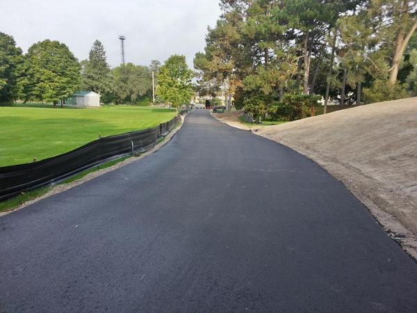 New paved multi-use path around north edge of Chedoke Golf Course