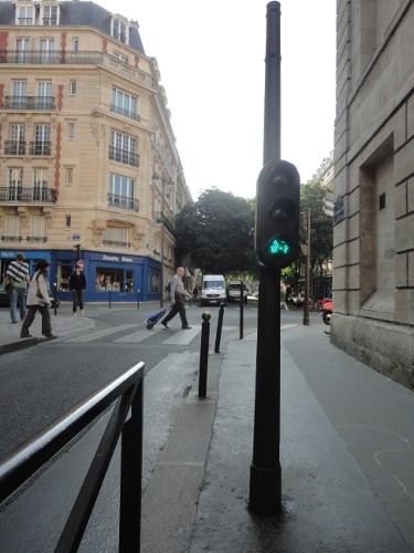 Paris even has cyclist traffic signals
