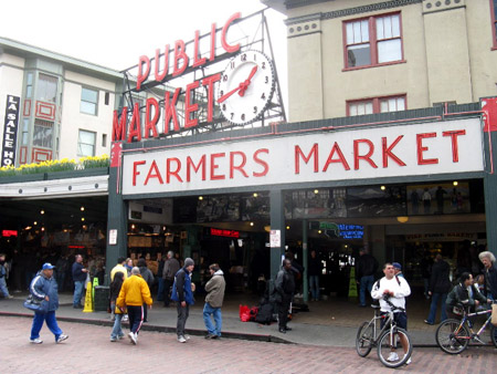 The historic Pike Place Market.