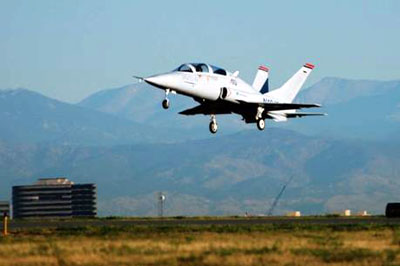 Javelin. First flight takeoff, September 30, 2005