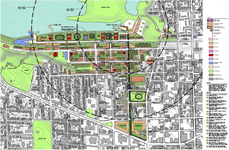 2012 Rethinking Waterfront Concept Neighbourhood Plan by a citizen group