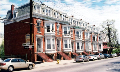 Row Houses in Auburn, Cincinnati (Photo Credit: Mount Auburn Presbyterian Church)