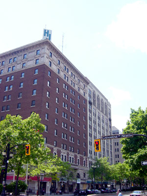 Royal Connaught Hotel, 112 King St. E. Is there anything historic about these bricks?