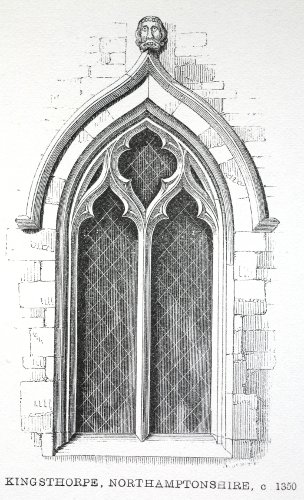 Fig. 5. Kingsthorpe (Northamptonshire), window, after John Henry Parker.