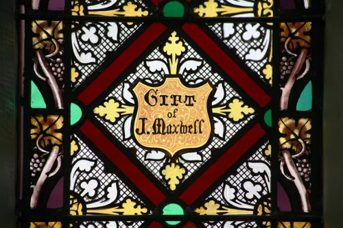 Fig. 9. Paris, Sacred Heart, N (S) aisle window, detail.