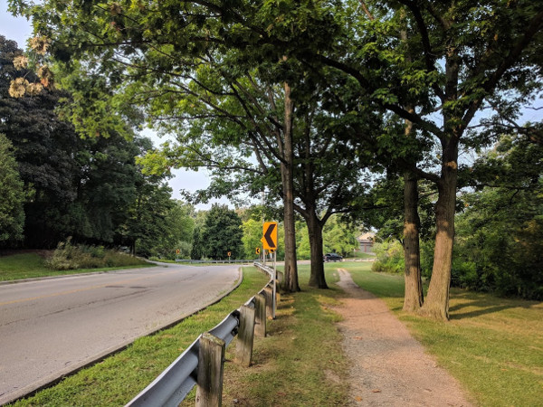 Scenic desire path