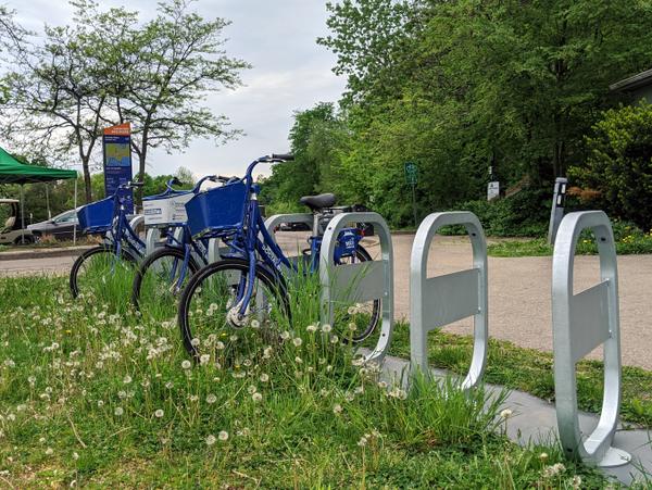 Hamilton bike share station at Chedoke Golf Course (RTH file photo)