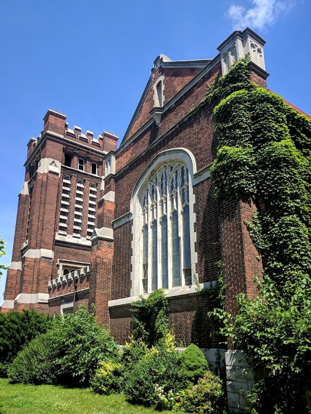 West transept and tower (RTH file photo)