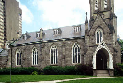 Fig. 2. Hamilton, St Paul's Presbyterian Church, exterior from S.
