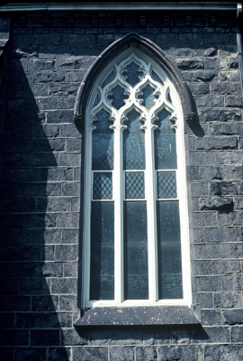 Fig. 12. Hamilton, St Paul's Presbyterian Church, S side, E window.