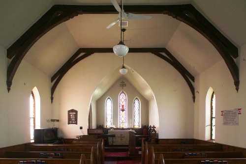 Fig. 5. Middleport, St Paul's Anglican Church, interior to E.