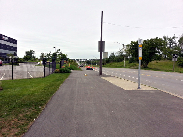 Paved pathway on Stone Church from Anchor Road to Dartnall Road