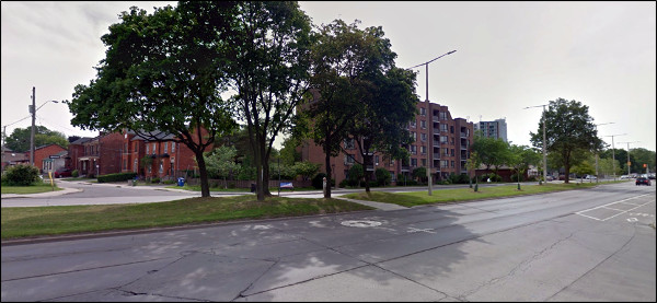 York boulevard, view from Pearl Street (Image Credit: Google Street View)