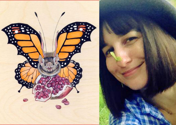 Interview with Canadian Illustrator Tara Krebs: A Provocative Batterfly - Raise the Hammer - tara_krebs_interview_01