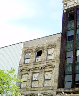 Thomas Building neighbouring the Lister Block (RTH File photo)