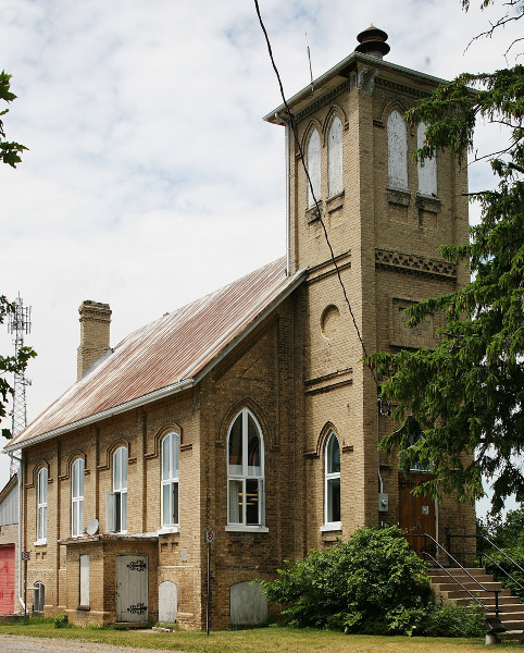 Fig. 12. Onondaga, ON, School House number 6, John Turner, 1876, now demolished.