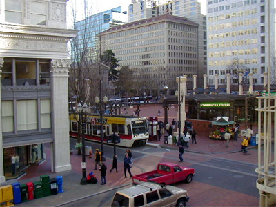 Light Rail is compatible with cars and pedestrians