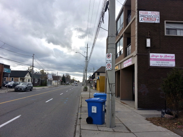 No curbside parking on west side of Wellington