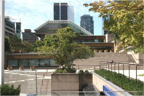 Robson Square: still looking fresh after 30 years.