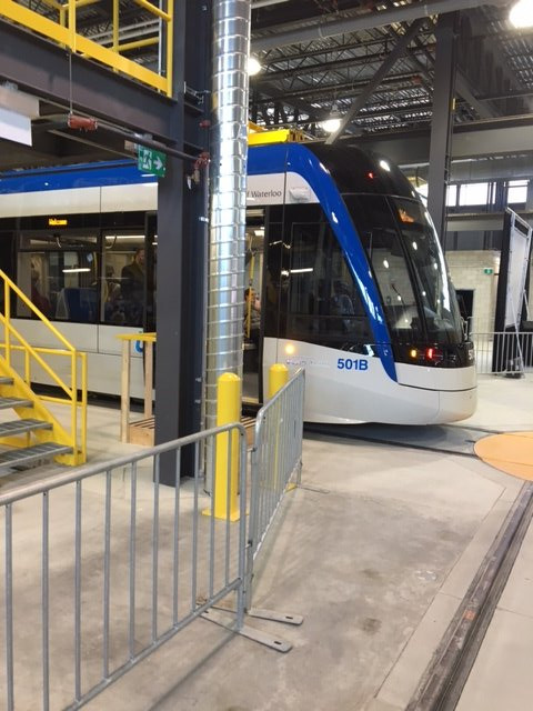 Waterloo ION LRT vehicle