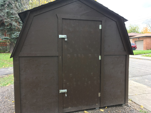 Ted the Shed, Mapleside Park