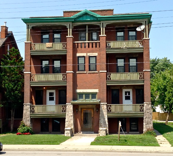 Walk-up apartment